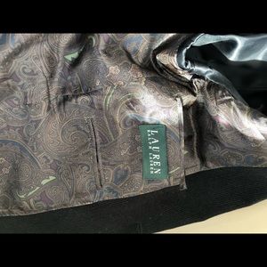 Boys Black Corduroy Blazer